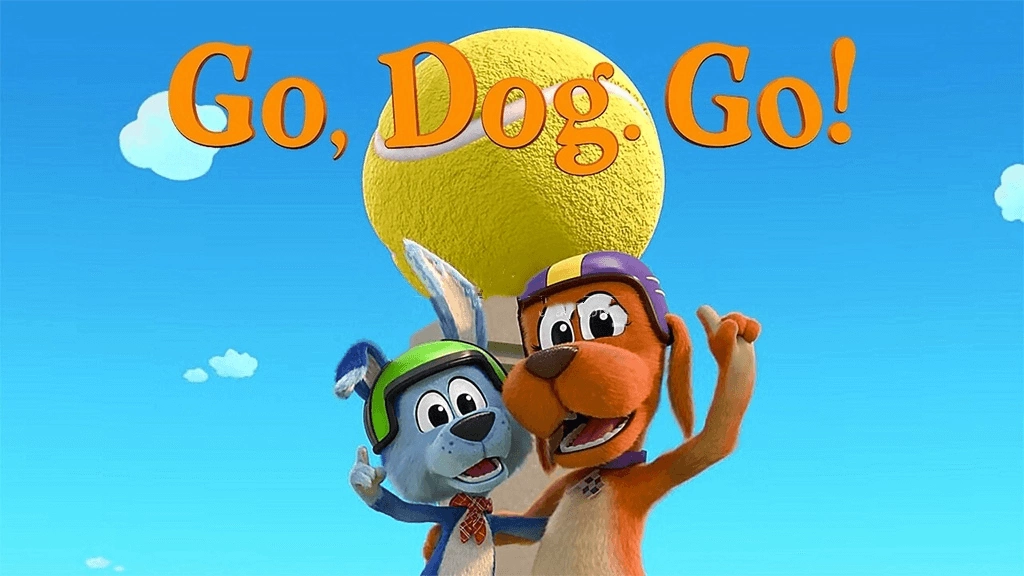 🔥英文动画片《Go Dog Go! 奔跑吧!小狗》全3季共41集，百度网盘免费下载！-爱鸡娃