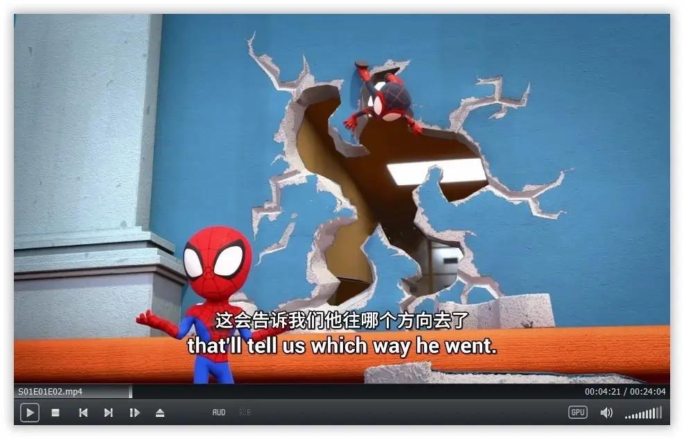 🔥中英文字幕《Spidey and His Amazing Friends蜘蛛侠和他的神奇朋友们》全二季共108集，1080P高清动画片视频，百度网盘免费下载-爱鸡娃