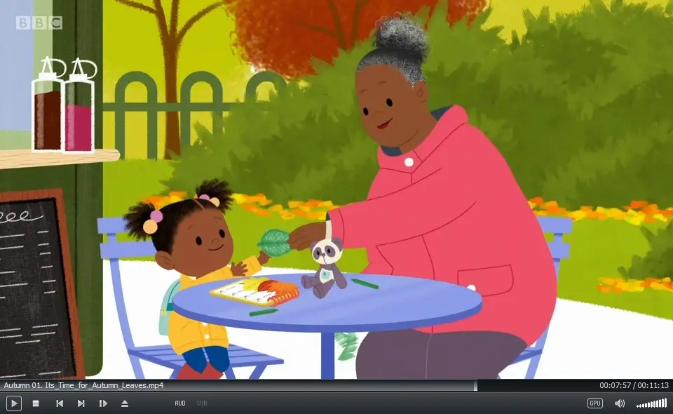 非常棒的家庭情景《JoJo & Gran Gran》，BBC英文动画，英文字幕共4季-爱鸡娃