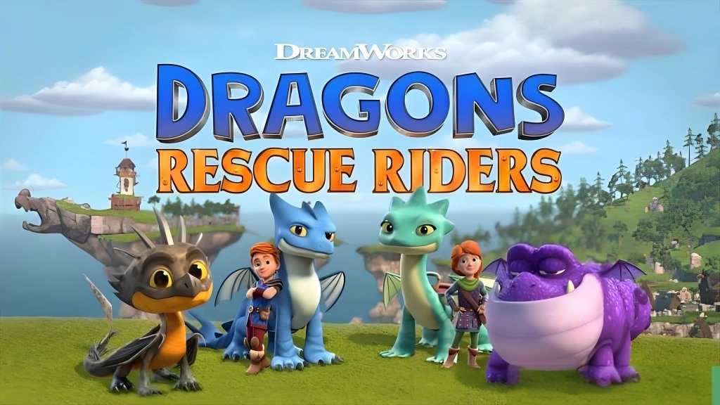 儿童英语动画片《Dragons: Rescue Riders 龙族：救援骑士》中英文字幕，全1-6季共50集-爱鸡娃