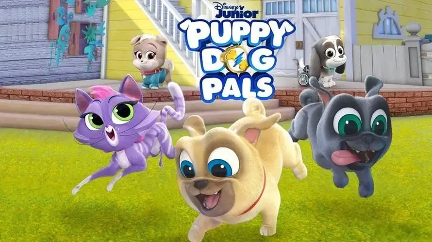 英语动画片《Puppy Dog Pals 汪汪一对宝》小狗的朋友全1-5季共232集-儿童英语动画片论坛-儿童英语启蒙-爱鸡娃