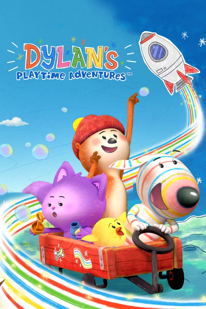 英语启蒙动画《Dylan's Playtime Adventures 迪伦的游戏冒险》全12集，百度网盘下载-爱鸡娃