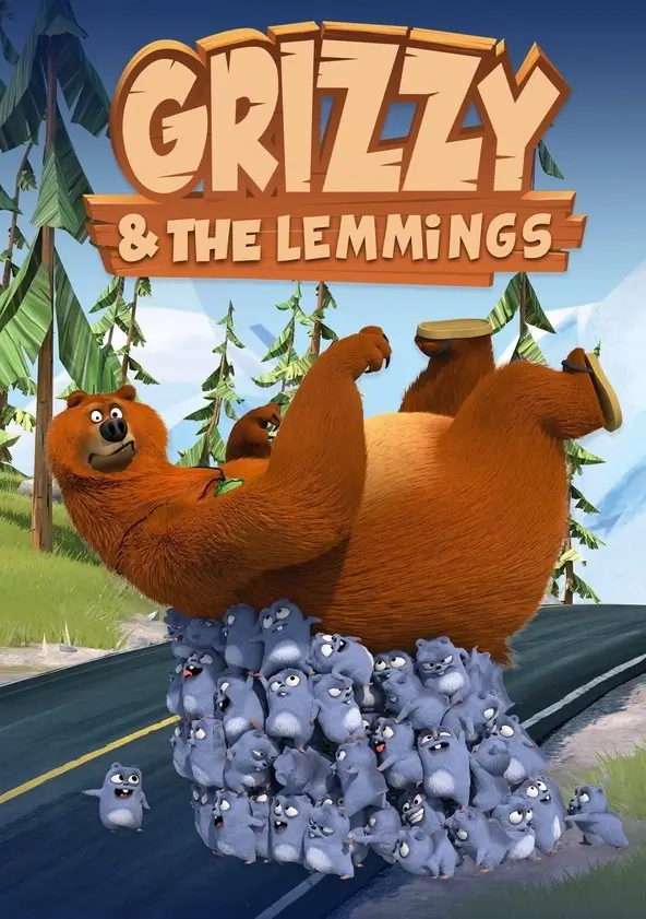 法国搞笑动画片《熊鼠一家Grizzy and the Lemmings》大灰熊和小萌鼠全4季，百度网盘下载-儿童英语动画片论坛-儿童英语启蒙-爱鸡娃