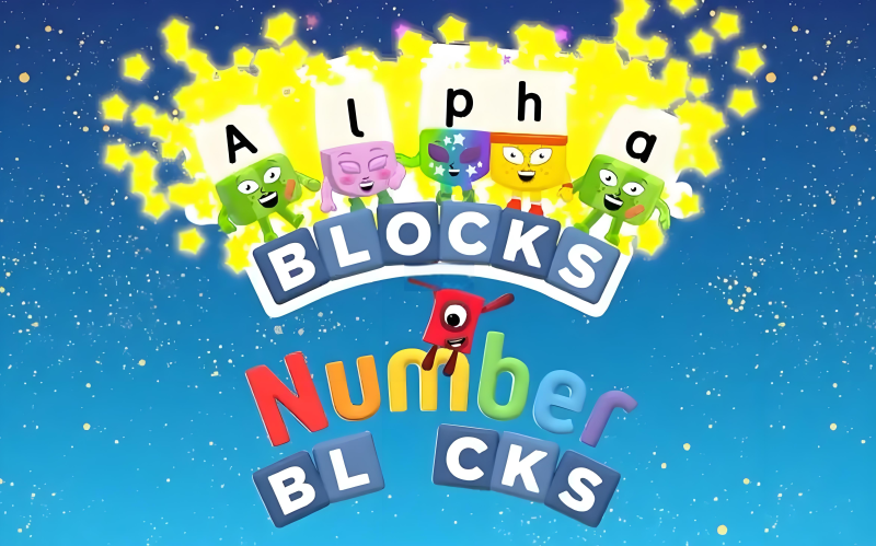 🔥《Alphablocks字母积木》BBC自然拼读英语启蒙动画，全6季带英文字幕-爱鸡娃