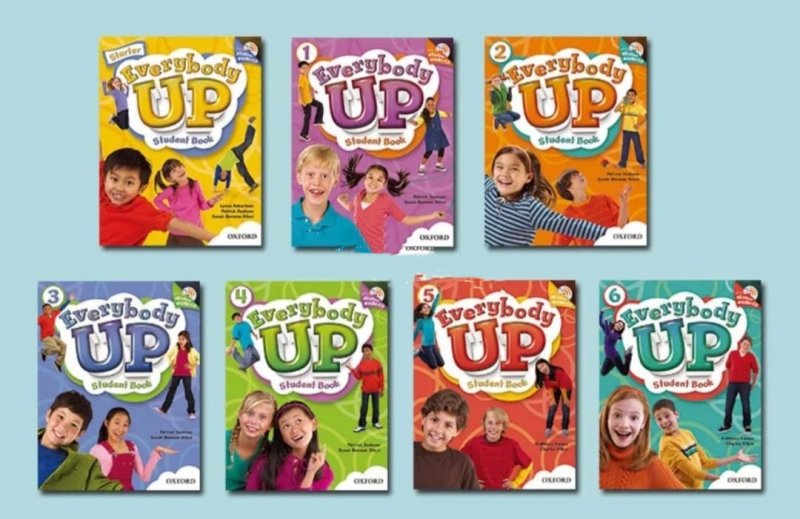 🔥牛津大学经典少儿英语启蒙教材《Everybody Up》全套资源，课本+练习册+音视频+单词卡+指导书，百度网盘下载-爱鸡娃