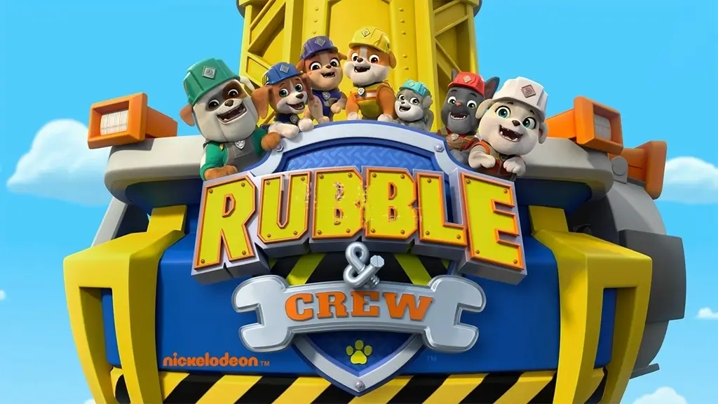 英文动画片《Rubble & Crew 汪汪队之小砾与工程家族》全17集，百度网盘免费下载-爱鸡娃