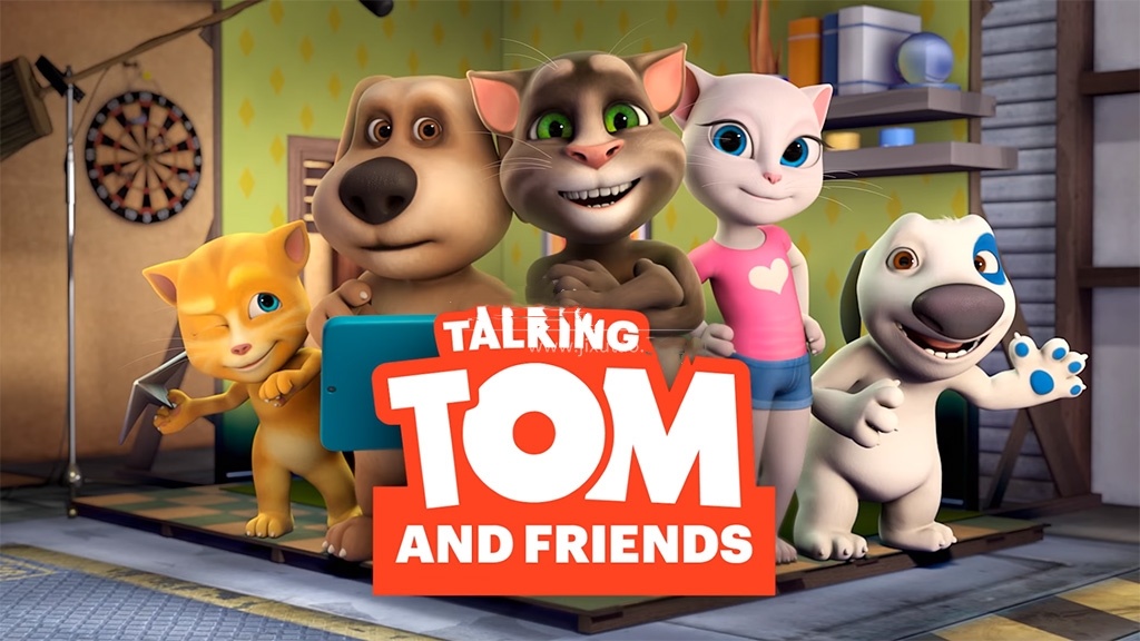 英文动画片《Talking Tom And Friends 会说话的汤姆猫和它的朋友们》第一二五季共104集-爱鸡娃