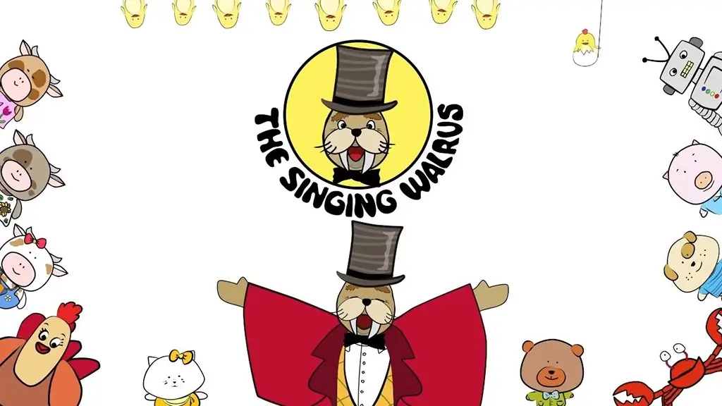 The Singing Walrus唱歌的海象，英语启蒙动画儿歌-爱鸡娃