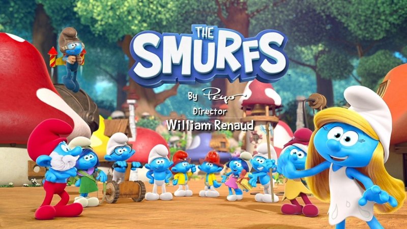 经典英文动画片《The Smurfs 2021新版蓝精灵》全2季，百度网盘免费下载-爱鸡娃