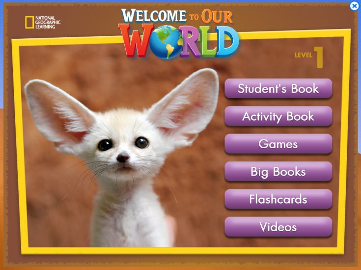 🔥美国国家地理幼儿英语启蒙教材《Welcome to Our World》全3级带白板软件+PDF学生用书+练习册+音频-爱鸡娃