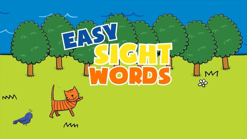 适合1-8岁：Easy Sight Words简单视觉词外教真人教学英语视频，1-3阶段全52集高清视频，百度网盘下载-爱鸡娃
