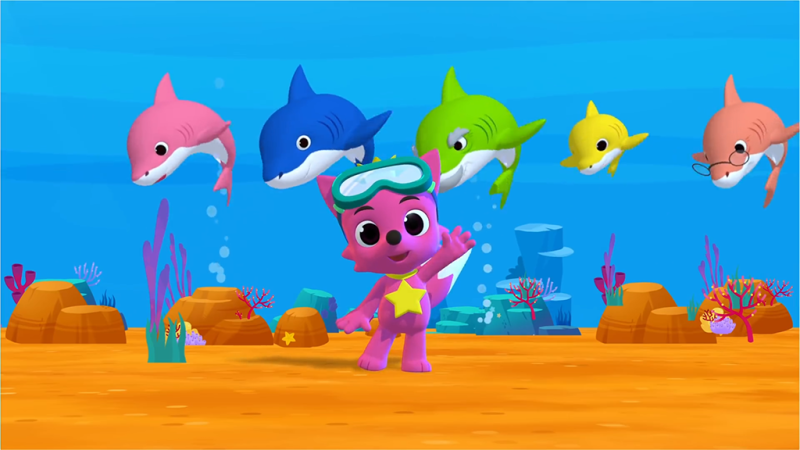 Pinkfong碰碰狐英语学习入门英语启蒙儿歌，2062集+高清视频带英文字幕，百度网盘下载-爱鸡娃