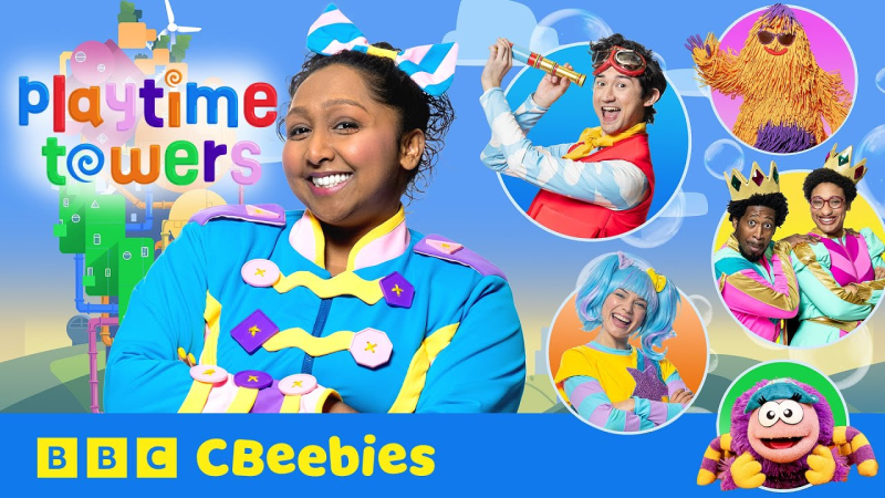 CBeebies学龄前儿童节目《Playtime Towers》全15集高清视频带英文字幕，百度网盘下载-爱鸡娃