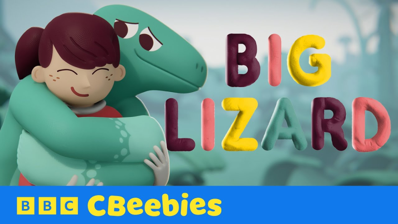 BBC英文动画《Big Lizard 大蜥蜴》全52集带英文字幕-爱鸡娃