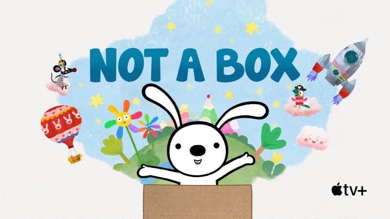 🔥学前英文动画《Not a Box》全8集带英文字幕，百度网盘下载-爱鸡娃