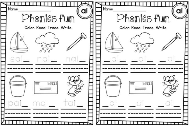 自然拼读练习册《Phonics No Prep Massive MEGA Bundle》28册PDF电子版共2400页