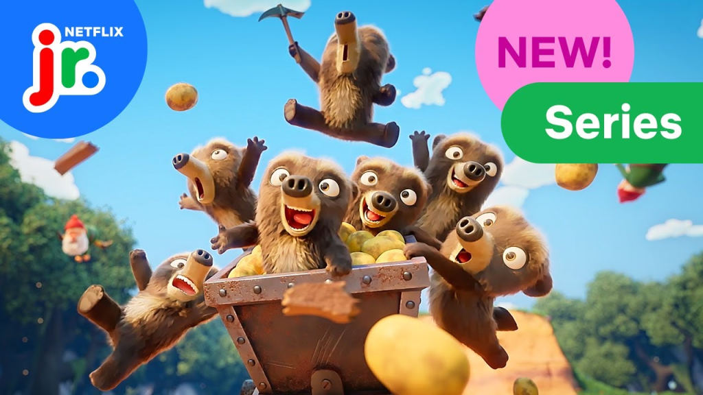 奈飞英文动画片《7 Bears 七只熊》全10集，1080P带英文字幕，百度网盘下载