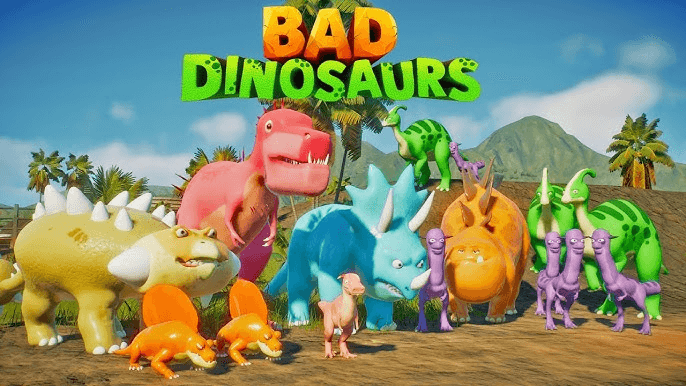 🔥Netflix英语动画《Bad Dinosaurs》无对白，全8集，1080P高清视频，百度网盘下载-爱鸡娃