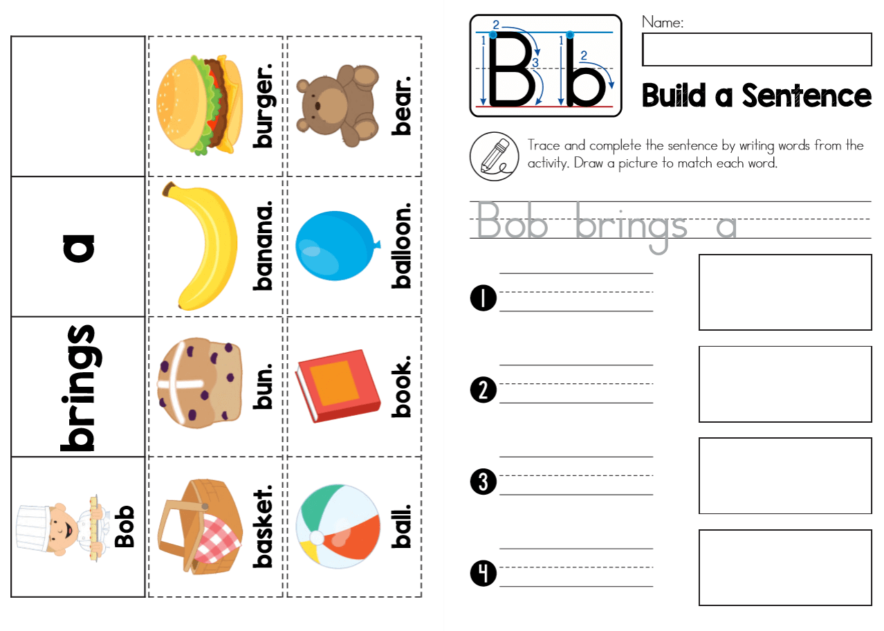 英语启蒙自然拼读学习卡