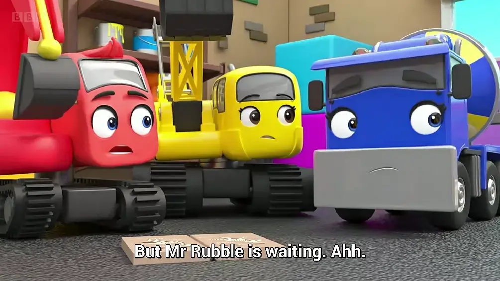 B21093-《Digley and Dazey工程车小伙伴们的故事》英语动画片男孩最爱-01