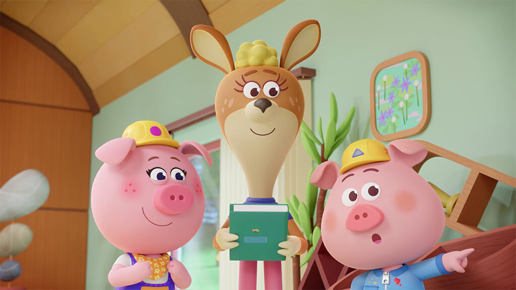 BBC英文动画 Piggy Builders 小猪建造家 全26集1080P高清视频带英文字幕