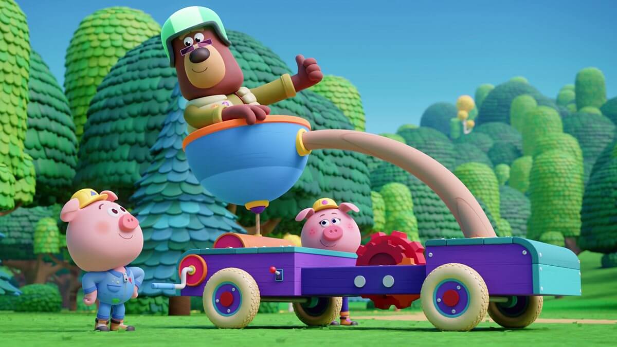 BBC英文动画 Piggy Builders 小猪建造家 全26集1080P高清视频带英文字幕