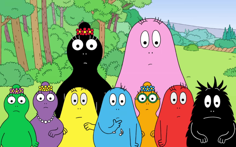新版巴巴爸爸《Barbapapa: One Big Happy Family! 》全50集，高清视频带英文字幕，百度网盘下载-爱鸡娃